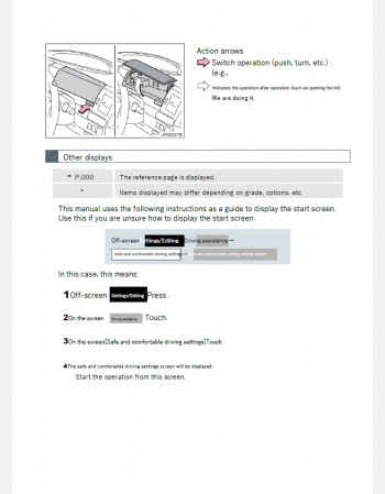 toyota estima 2013 2014 2015& 2016 naviation manual